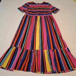 SHEIN Multicolor Striped  Dress